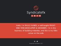 syndicate-fx.com home, freelance, design