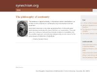 synechism.org