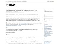 sysr.co.uk linux, ubuntu debian, blog