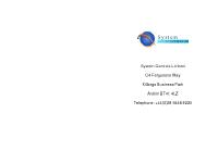 System Controls Limited