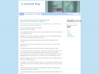 A research blog A research blog