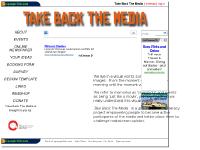Take Back The Media | About Take Back The Media | About