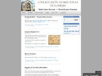 talmudtorah.wordpress.com Congregation Talmud Torah of Flatbush, Schedule, From the Rabbi talmudtorah.wordpress.com Congregation Talmud Torah of Flatbush, Schedule, From the Rabbi