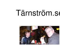 om tarnstrom.se - tarnstrom