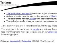 tartarus.org Tartarus, Projects, People