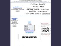 tattoofonts tattoofonts
