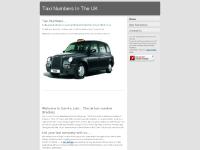 UK Taxi Numbers | taxi-4-u.com UK Taxi Numbers | taxi-4-u.com