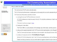 External Pages, Primary Tcl/Tk homepage External Pages, Primary Tcl/Tk homepage