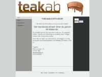 teakab.se teakab, utemöbler, teak