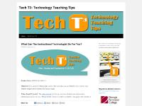 Tech T3: Technology Teaching Tips
