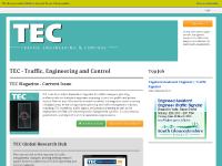 TEC: Traffic Engineering & Control TEC: Traffic Engineering & Control