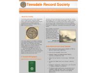 Teesdale Record Society - Home Page