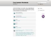 Find Hostels Worldwide