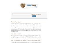 tempbox.org e-mail, email, spam