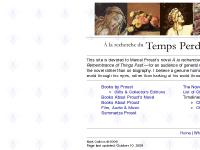 Proust: TempsPerdu.com Proust: TempsPerdu.com