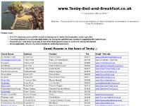 tenby-bed-and-breakfast.co.uk Tenby bed and breakfast accommodation Wales holiday Tenby Guest Houses Pembrokeshire hotel accommodation cottage farmhouse self-catering haverfordwest BED & BREAKFAST BED + BREAKFAST pembroke coast beach walking Saundersfoot Amroth Fishguard tenby