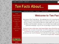 Ten Facts About... Ten Facts About...