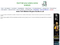 tent-makers-buyers-guide.co.uk Eyelets, electrical components, marquees tent-makers-buyers-guide.co.uk Eyelets, electrical components, marquees