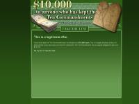  commandments, dollar, Ray, Comfort