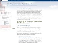 Teaching Educational Psychology SIG