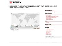 terex.co.at United States / Canada (English), United States / Canada (English), México (Spanish) terex.co.at United States / Canada (English), United States / Canada (English), México (Spanish)