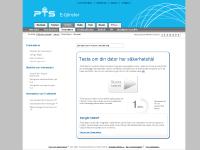  In English, PTS.se, Testa l&ouml;senord, Incidentrapportering