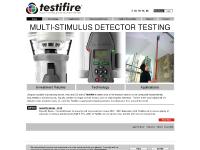 Testifire - Multi-stimulus detector tester, Smoke, Heat, CO detector tester 