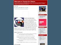 Welcome to Texans for Obama Welcome to Texans for Obama