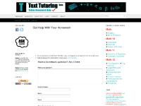texttutoring.com Services, Subjects, Exam Tips texttutoring.com Services, Subjects, Exam Tips
