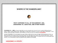 the-wanderling.com DOING HARD TIME IN A ZEN MONASTERY, DARK LUMINOSITY, CRITICAL CONCERNS WITH AWAKENING 101 the-wanderling.com DOING HARD TIME IN A ZEN MONASTERY, DARK LUMINOSITY, CRITICAL CONCERNS WITH AWAKENING 101