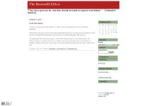 The Bernoulli Effect The Bernoulli Effect