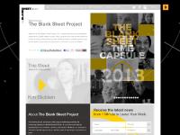 theblanksheetproject - The Blank Sheet Project | Home