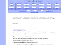 TheGreatDictator.com TheGreatDictator.com