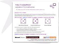 IT for small business, office computerisation, website design and electronic marketing IT for small business, office computerisation, website design and electronic marketing