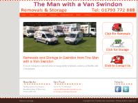 The Man With A Van Swindon - removals and storage in Swindon