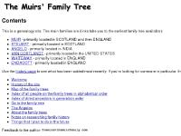 themuirfamily.com Muir, genealogy, family themuirfamily.com Muir, genealogy, family