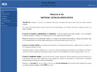 thenca.com For Suppliers, For Retailers, NationalCatalogAssociation.com