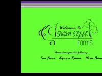 Swan Creek Farm - Tree Farm, Horse Farm and Horse Rescue Swan Creek Farm - Tree Farm, Horse Farm and Horse Rescue