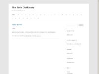 www.thetechdictionary.com