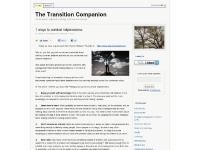 The Transition Companion — An authentic approach defining, refining and change The Transition Companion — An authentic approach defining, refining and change