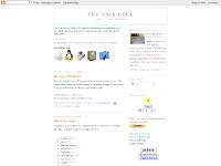 The Unix Geek The Unix Geek