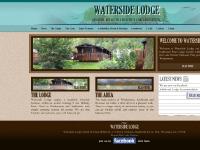 Waterside Lodge - a delightful pet friendly pine lodge.