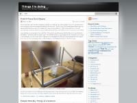 Things I'm doing Things I'm doing