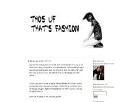 thös uf - that's fashion thös uf - that's fashion