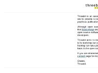 threebit.net projects, tutorials, lists