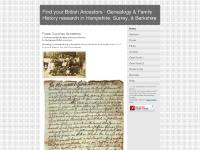Find your British Ancestors - Genealogy & Family History research in Hampshire,
