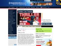 Thriller - Live Tickets - Book Theatre Tickets for Thriller - Live Playing at the