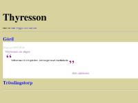 Thyressons i Bäck: Love och Göril. Om Tiveden, bibliotek, SERVAS, handarbete, datorer...