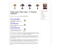 Tiffany Style Table Lamps Tiffany Style Table Lamps