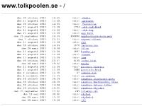 Home | Tolkpoolen Home | Tolkpoolen